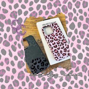 Bundle of 2 Leopard Print Magsafe iPhone 13 Pro cases by Velvet Caviar